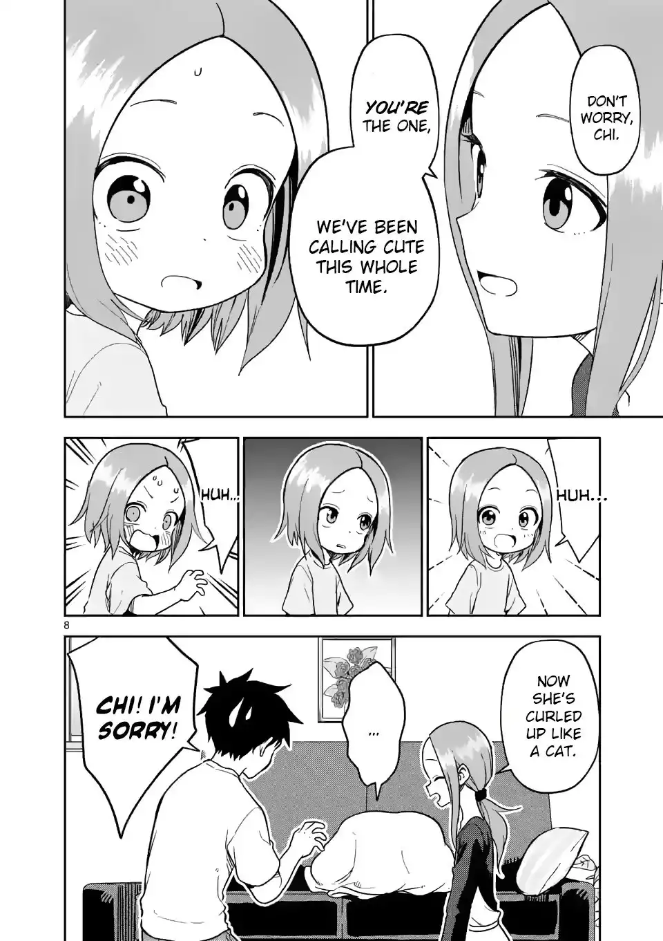 Karakai Jouzu no (Moto) Takagi-san Chapter 184 8